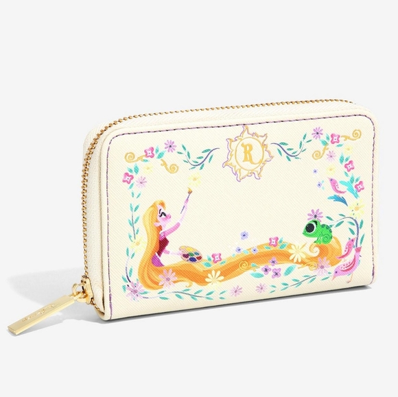 Danielle Nicole Handbags - Danielle Nicole Disney Tangled Rapunzel & Pascal Floral Wallet